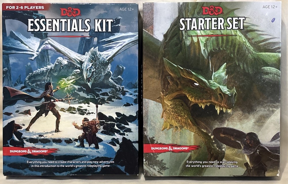 Dungeons & Dragons D&D Essentials Kit & Starter Set