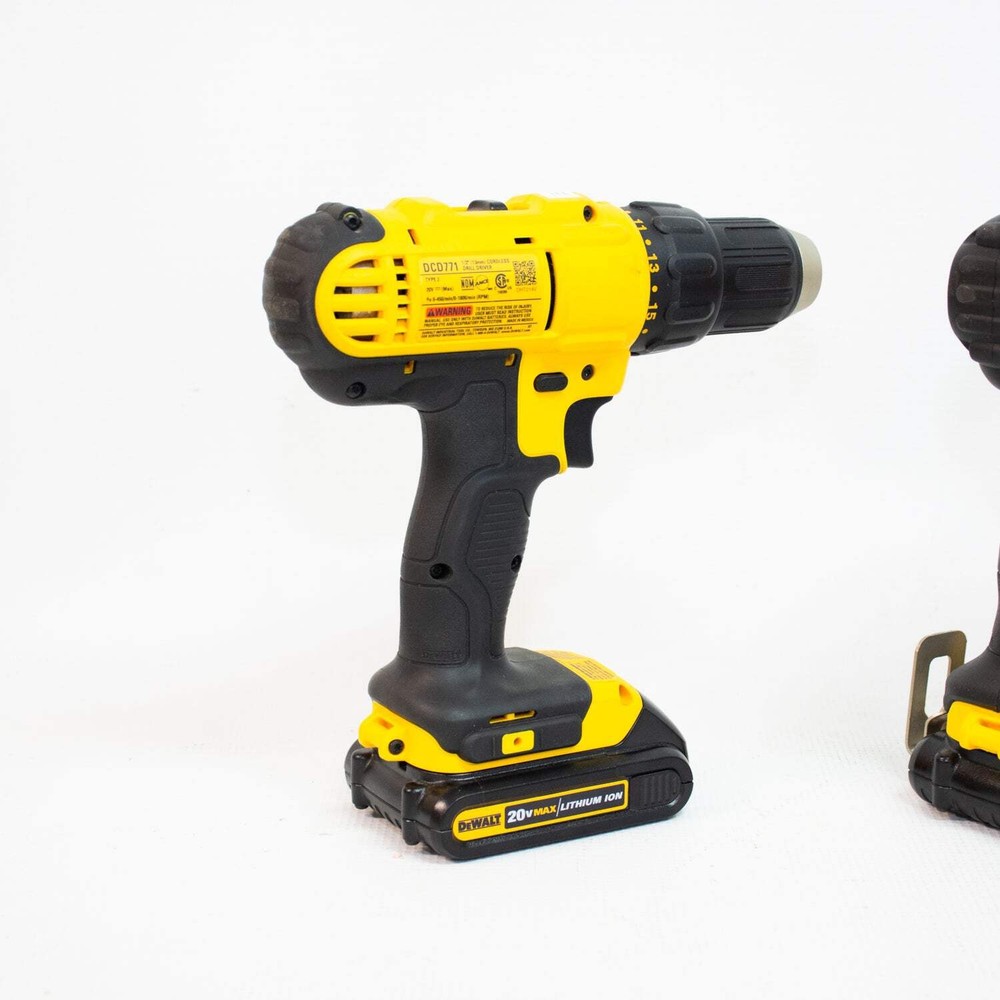 DEWALT DCD711 & DCF885 Drill/Driver & Impact Driver Tool Set
