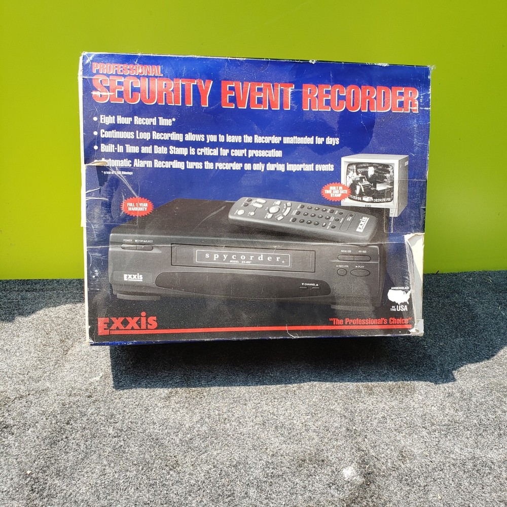 Exxis security event recorder