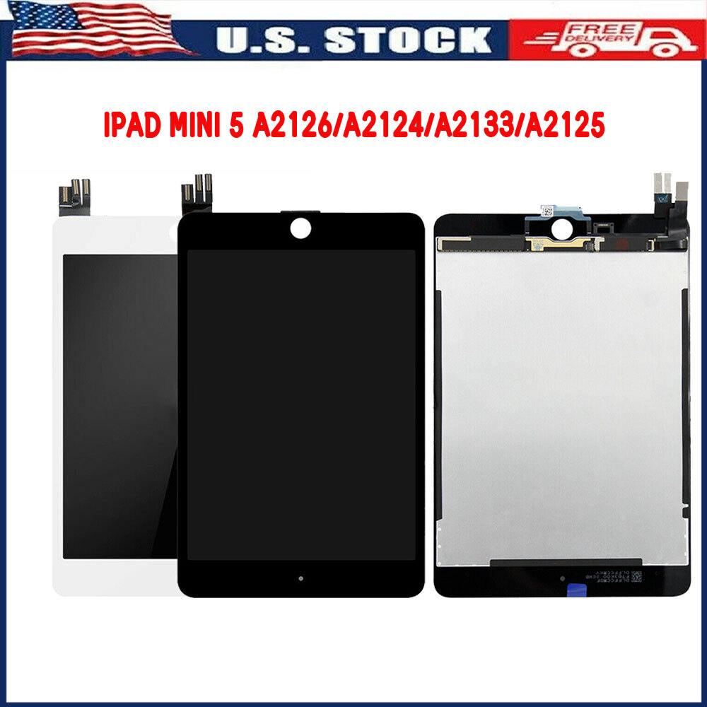 QC LCD Touch Screen Display Digitizer Assembly For iPad Mini 5 A2133 2124 2126