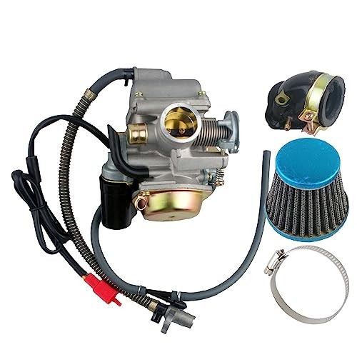PD24J GY6 Carburetor for Moped ATV Go Kart Scooter Kazuma Taotao Roketa SunL