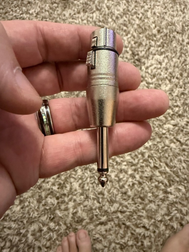 Midi 1/4 Microphone / Guitar Input Jack