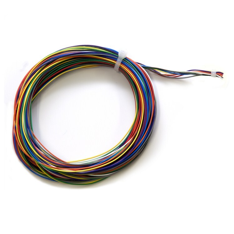 NEW Digitrax Decoder Wire 30AWG 9 Colors 12"ea FREE US SHIP