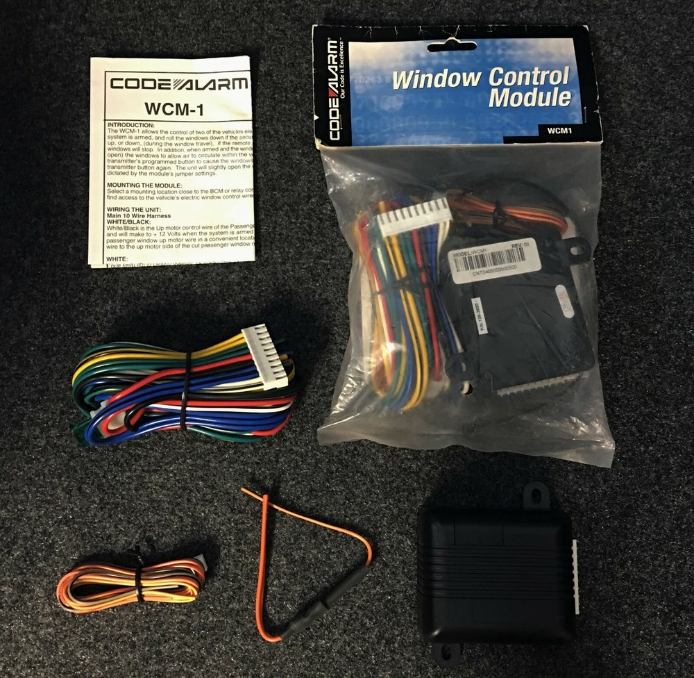 CODE ALARM WCM1 WINDOW CONTROL MODULE NEW