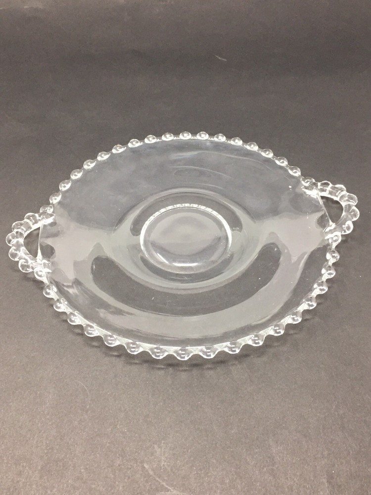 Candlewick 7 Inch Open Handle Tray