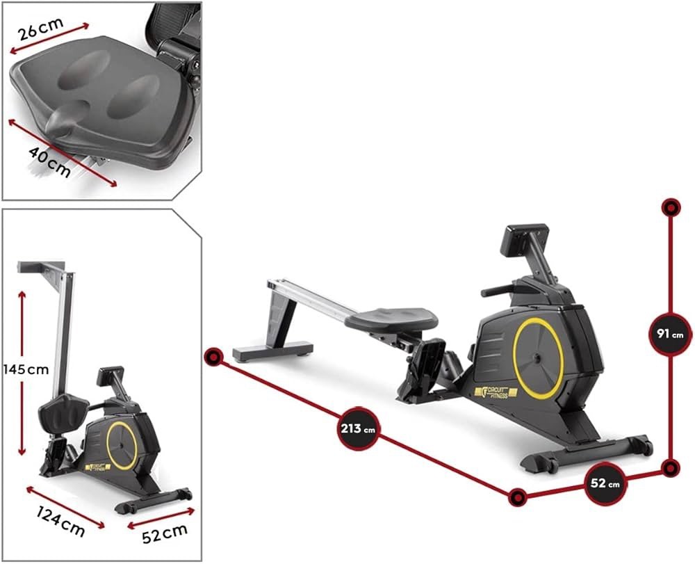 Circuit Fine Magnetic Rowing Machine