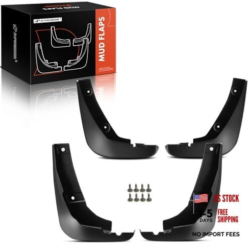 Set of 4PCS Mud Flaps Splash Guards Mudguards Mudflaps Compatible with Mazda