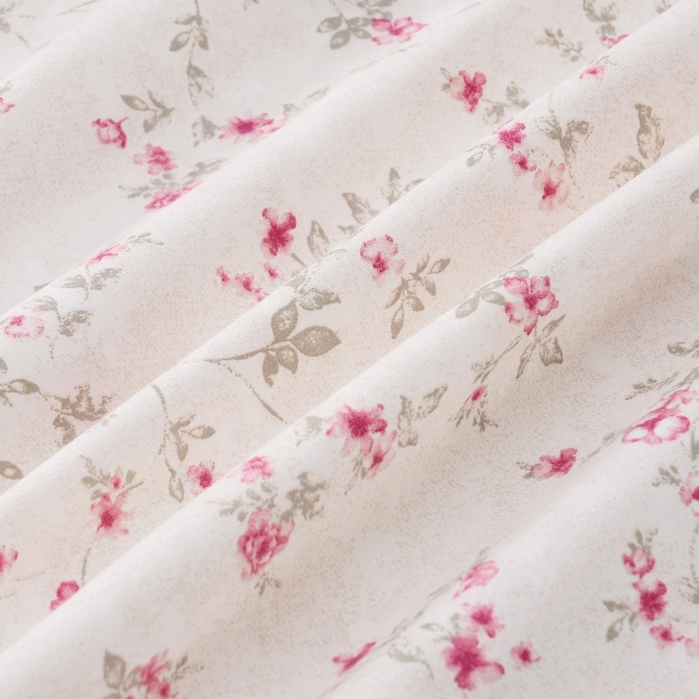 4-Piece Ultra Soft Microfiber Bed Sheets Set, Free Sheets with Deep Pockets F...