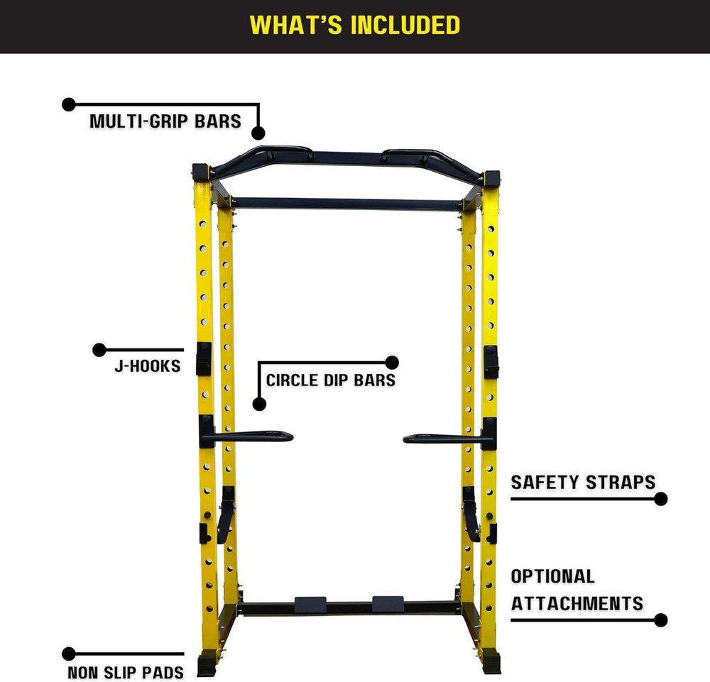 HULKFIT MULTI-FUNCTIONAL ADJUSTABLE PRO SERIES - YELLOW