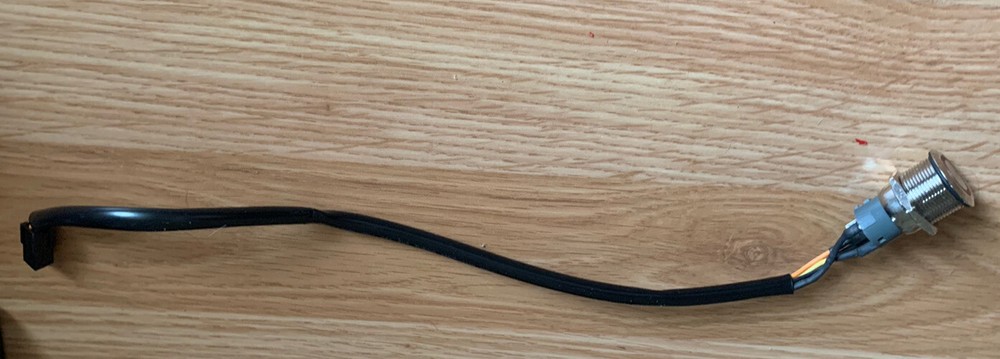 Replacement RED Lighted Button for EV Rider AF (S19AF) Mobility Scooter