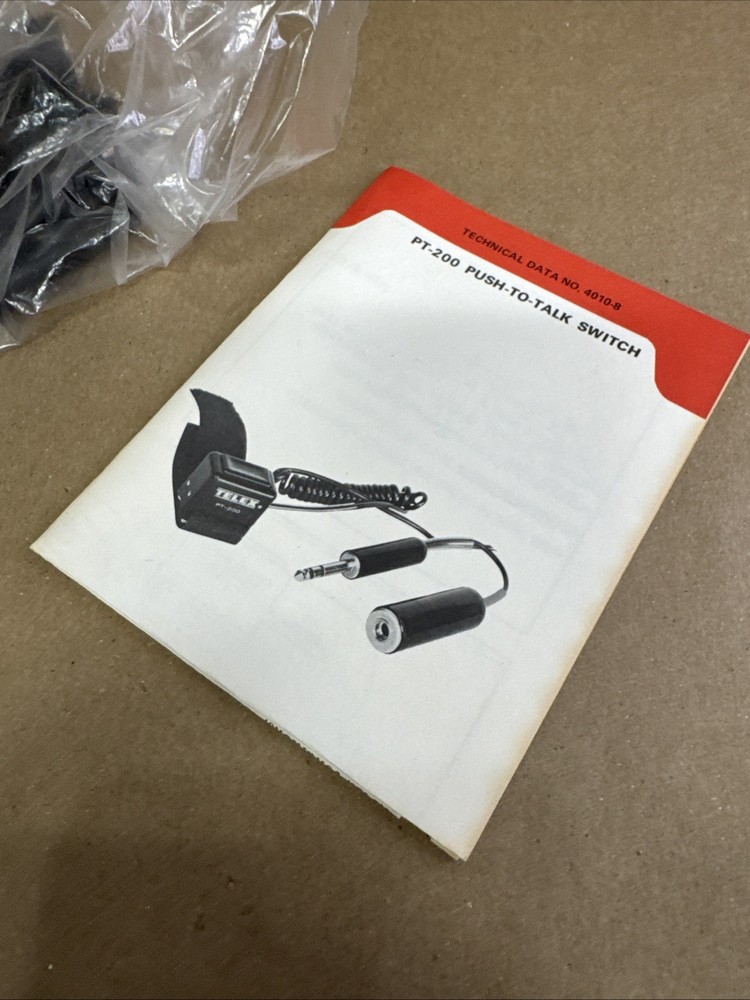 Sigtronics Transcom SPO-40 W/ Telex PT-200
