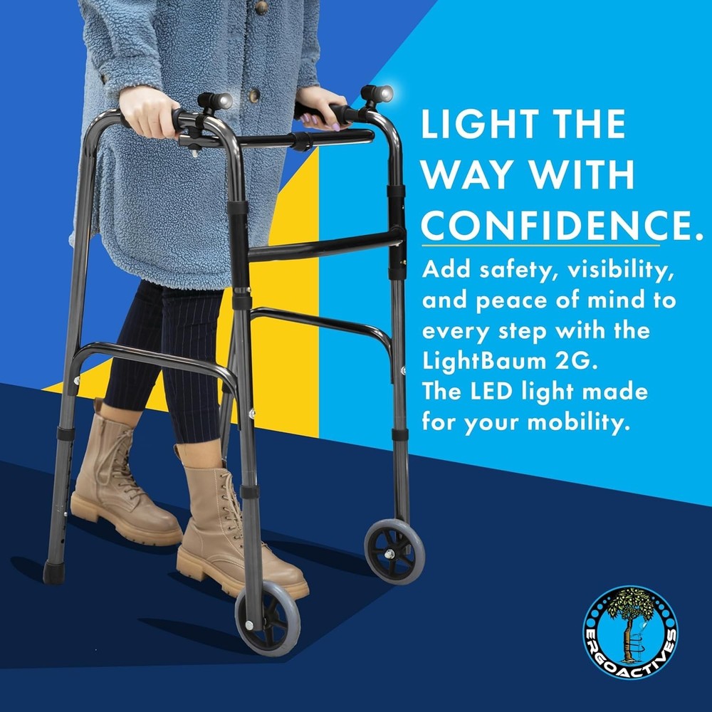 LightBaum 2G: Innovative LED Light for Mobility Aids – Safe Night Navigation