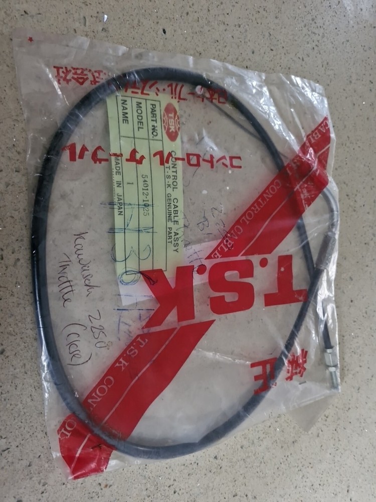 Kawasaki Z250 Throttle Cable NOS