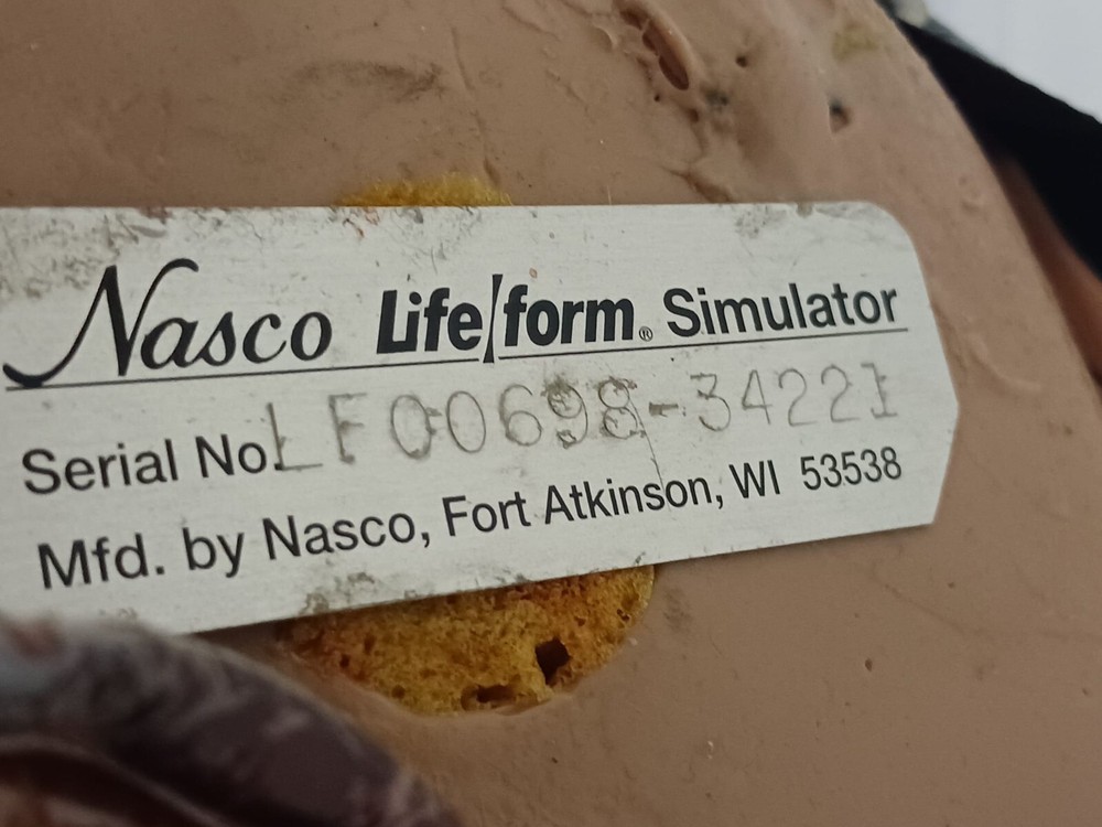 Nasco Lifeform Replicas Left Arm Training Simulator w/ Case