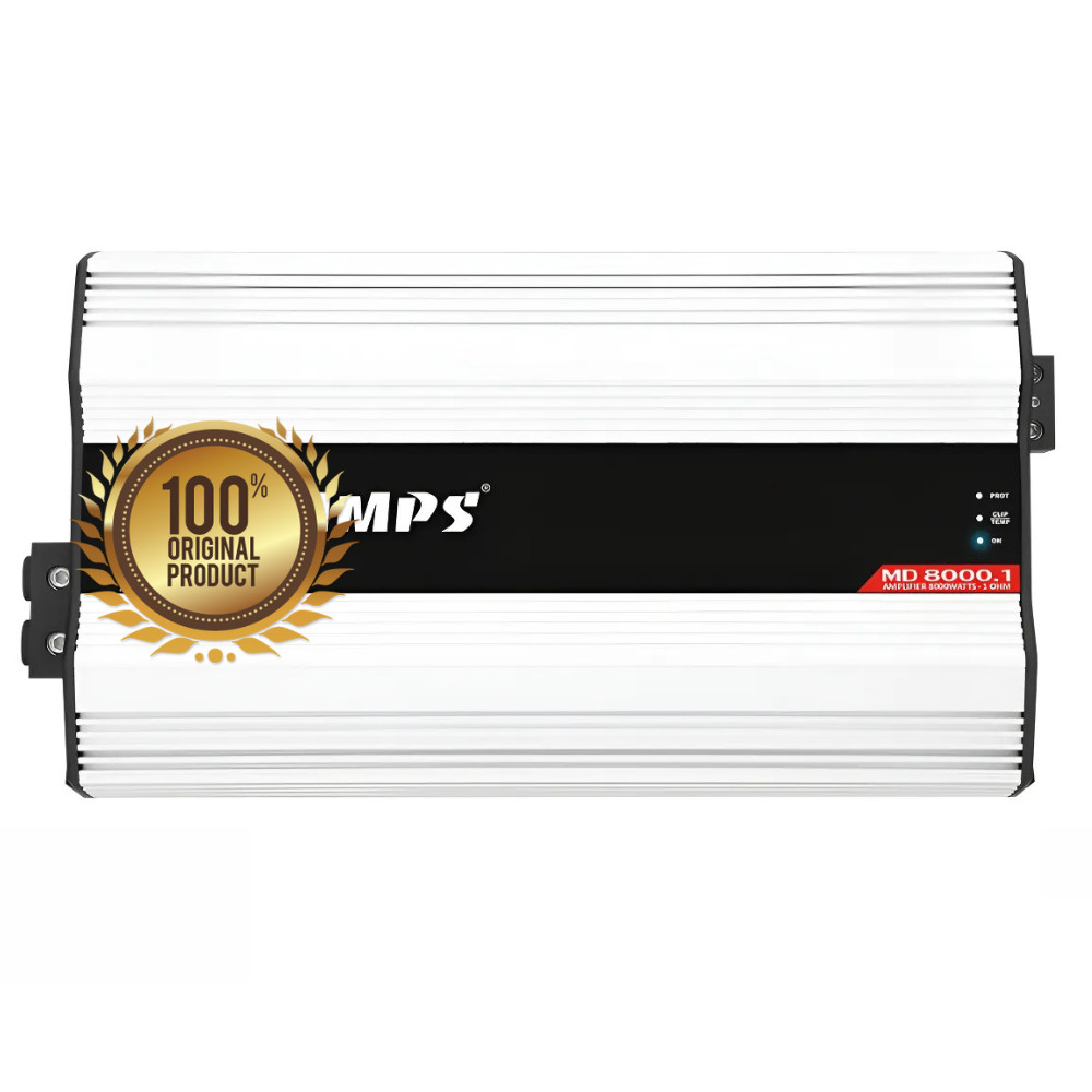 Taramps MD 8000.1 1 Ohm Amplifier 8000 Watts RMS Class D 1 Channel