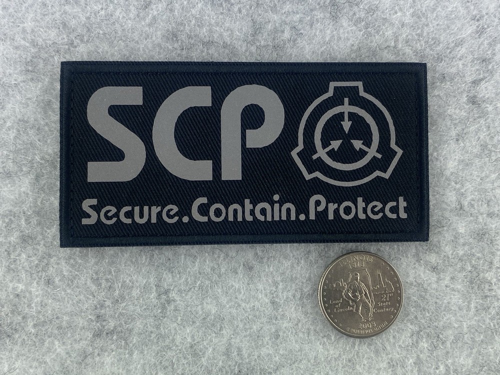 SCP Foundation Video Game Reflective Morale Tactical Patch