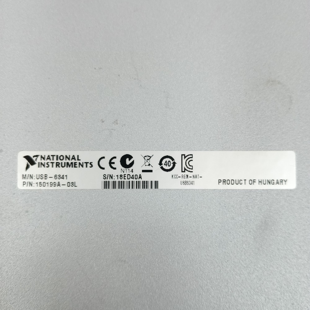 National Instruments USB-6341 X-Series Multifunction DAQ