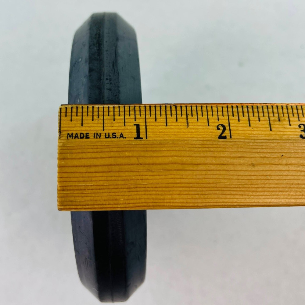 Primo Pr1mo Front Caster Wheel Pair For Wheelchair Solid Black 1" Width