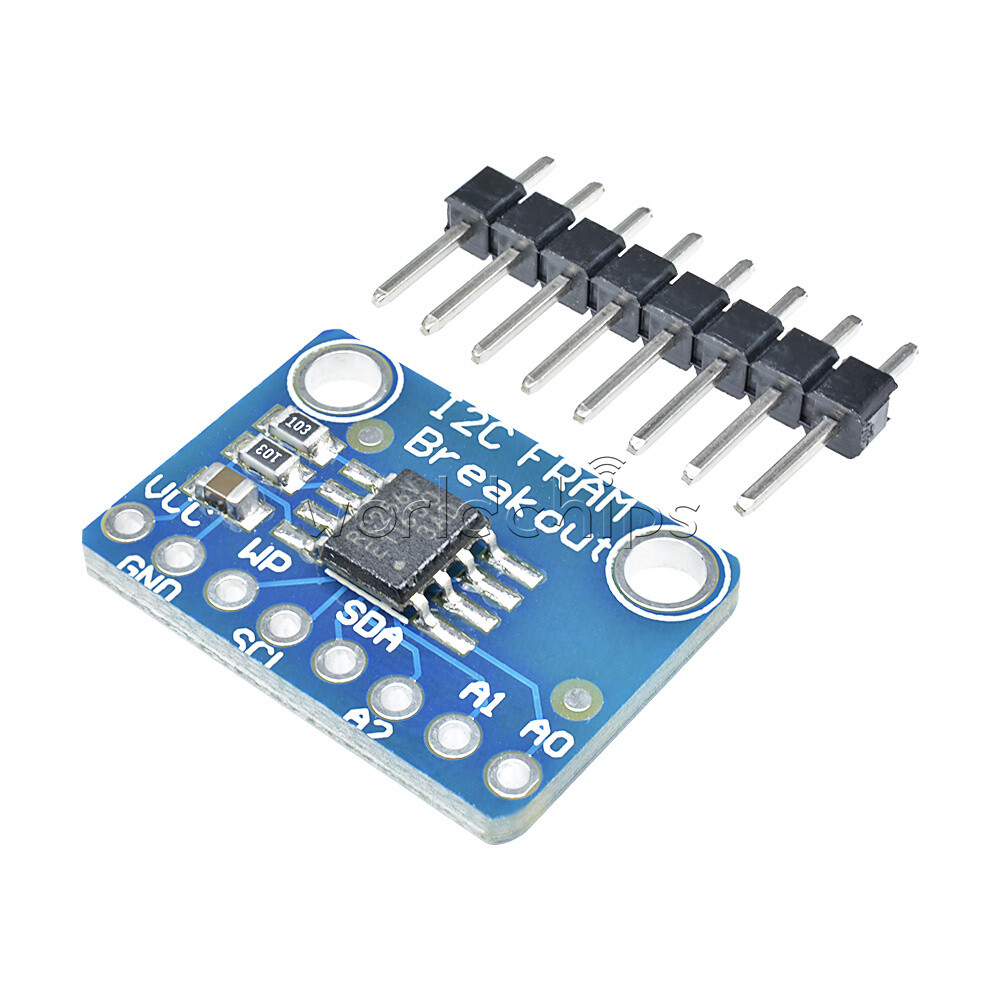 I2C IIC Non-Volatile FRAM MB85RC256V Breakout 256Kbit/32KByte Memory IC Tool