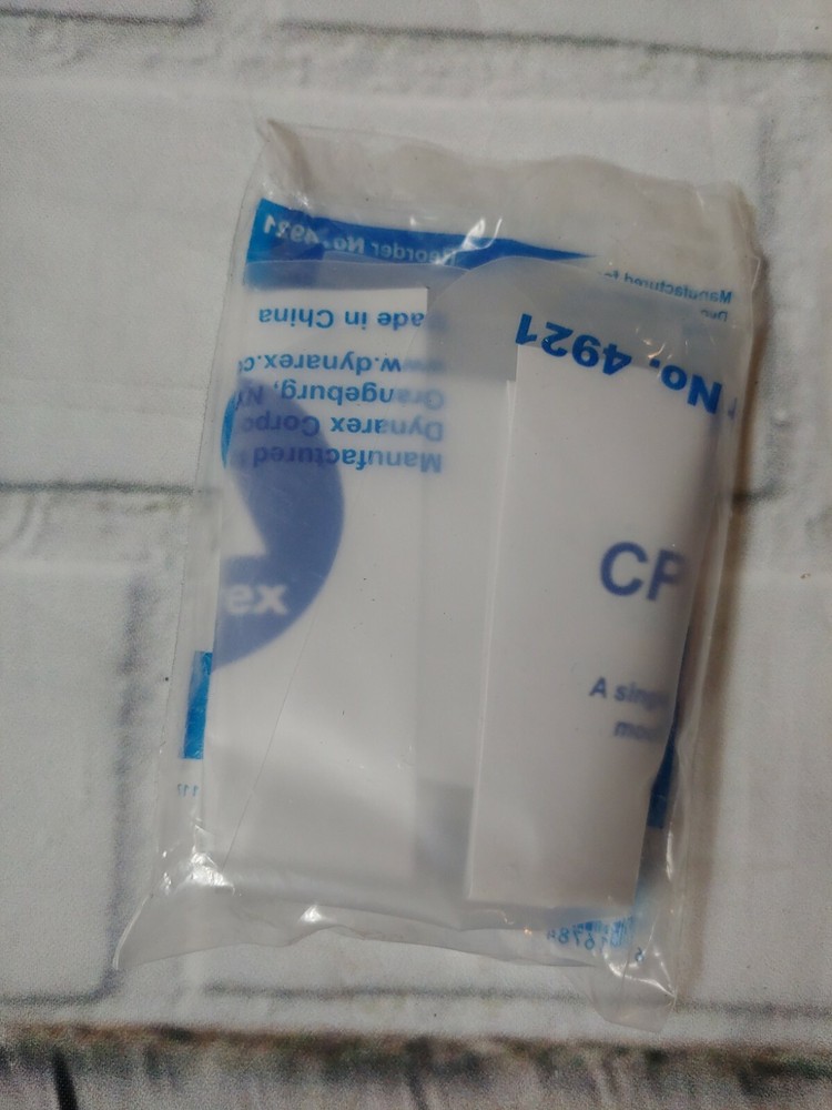 SINGLE USE CPR MASK