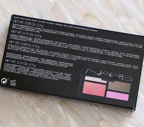 NIB!! NARS #8302 Domination Orgasm, Laguna, Mistinguette, Devotee