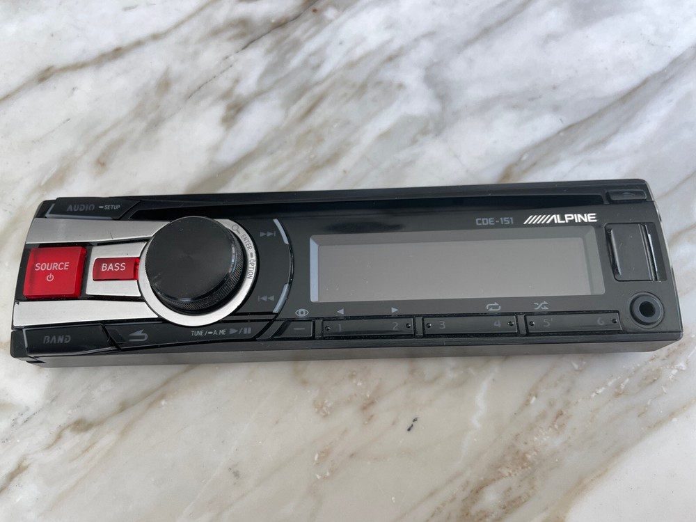 ALPINE CDA-151 STEREO FACEPLATE ONLY ONLY ALPINE CDA-151 FACEPLATE ONLY🟠