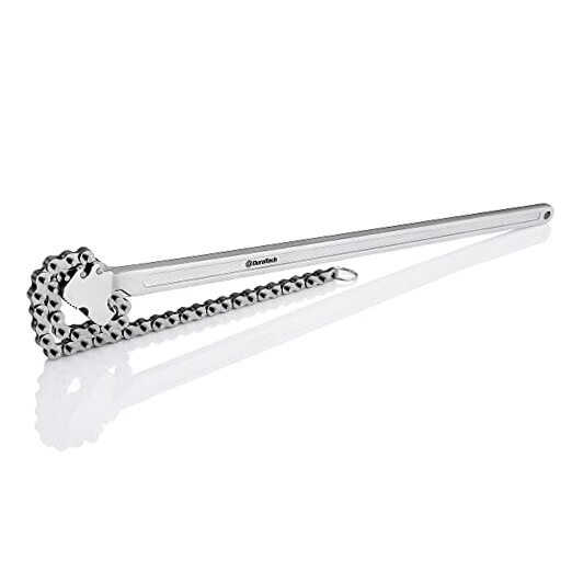 Adjustable Oil Filter Chain Wrench - Fits 6" 24" Max