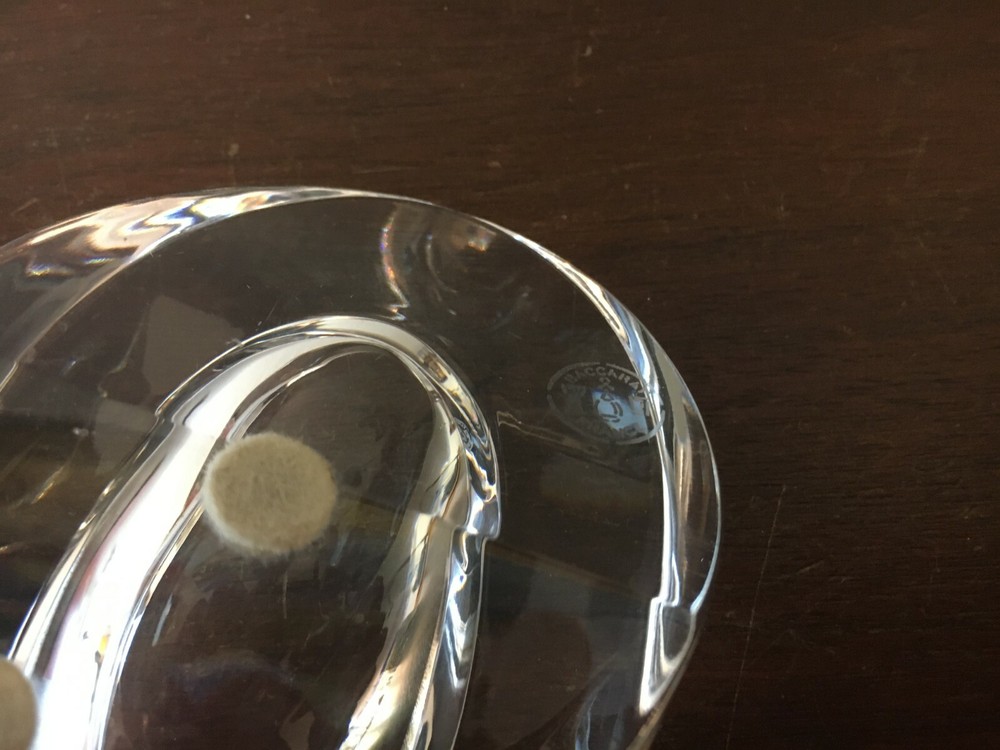 Baccarat Crystal Pipe Holder