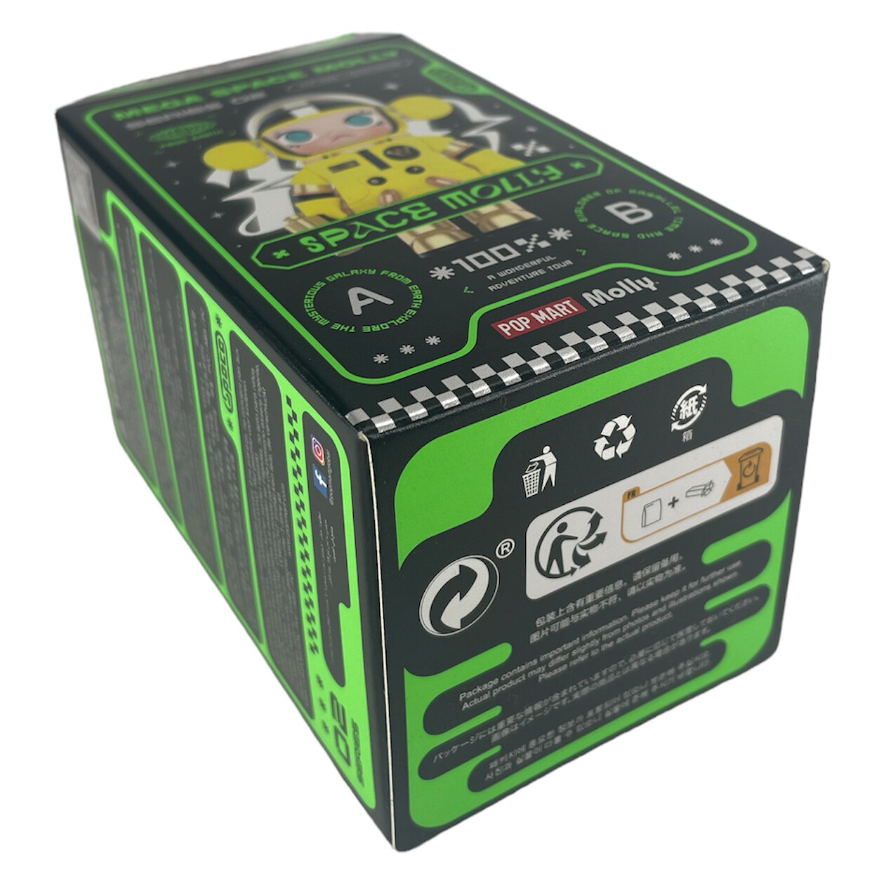 POP MART 100% Mega Space Molly Series 2 Blind Box Confirmed Figure Toy Doll