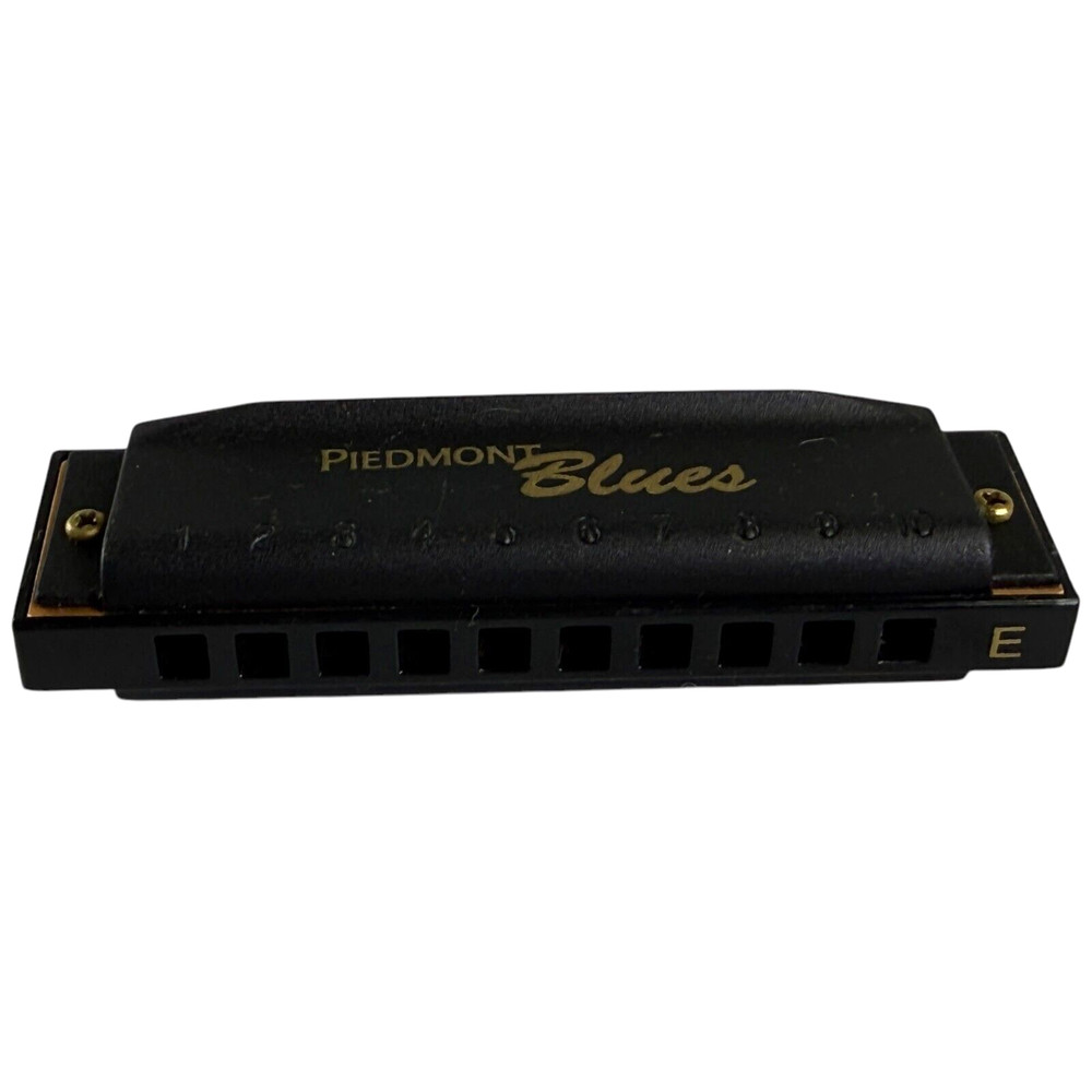 Hohner Piedmont Blues Harmonica E Key - Plastic Body