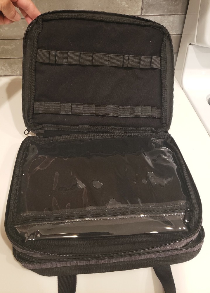 NWT Gray PACMAXI Sewing Accessories Storage Bag Craft Tools Organizer