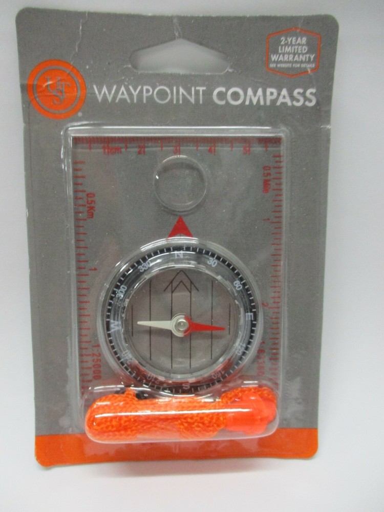 UST Ultimate Survival Technologies WayPoint Compass Camping - new