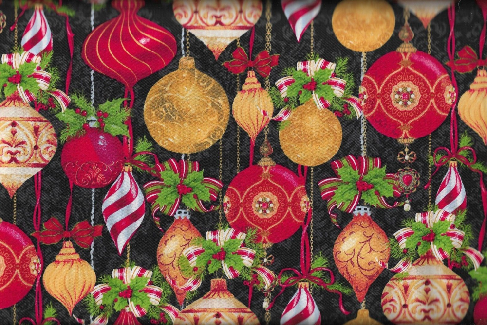45" 100% cotton assorted Christmas novelty prints