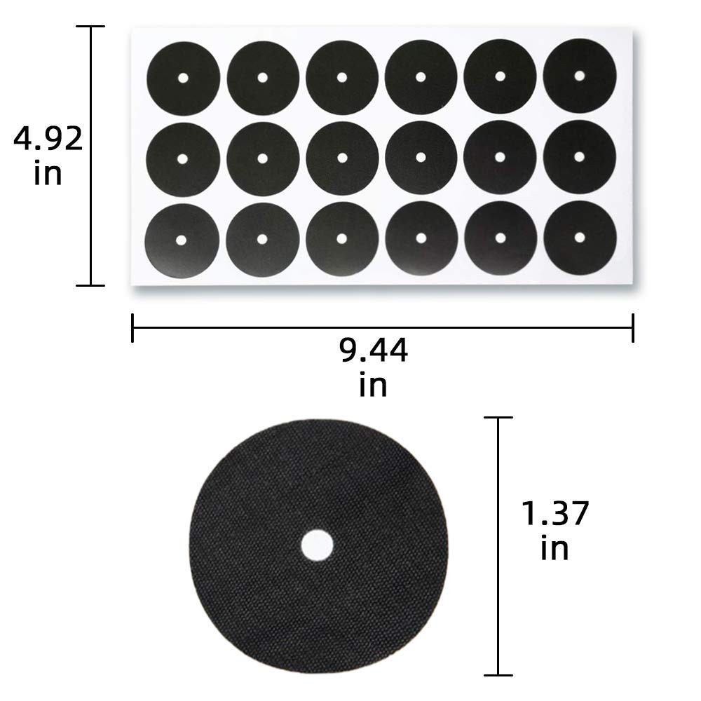 Scott Edward 36PCS Pool Table Marker Dots, Billiard Large, 2 Sheet Large