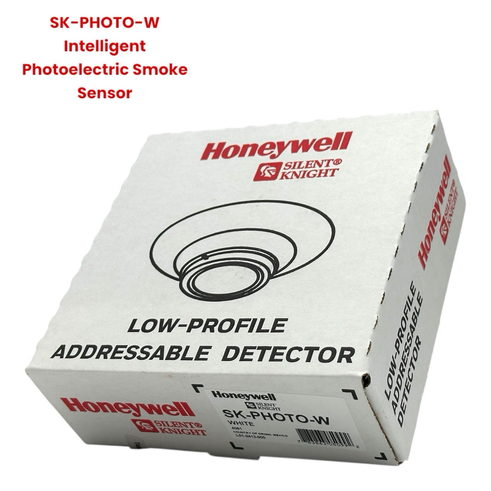 New Honeywell Silent Knight Addressable Photoelectric Smoke Detector(SK-PHOTO-W)