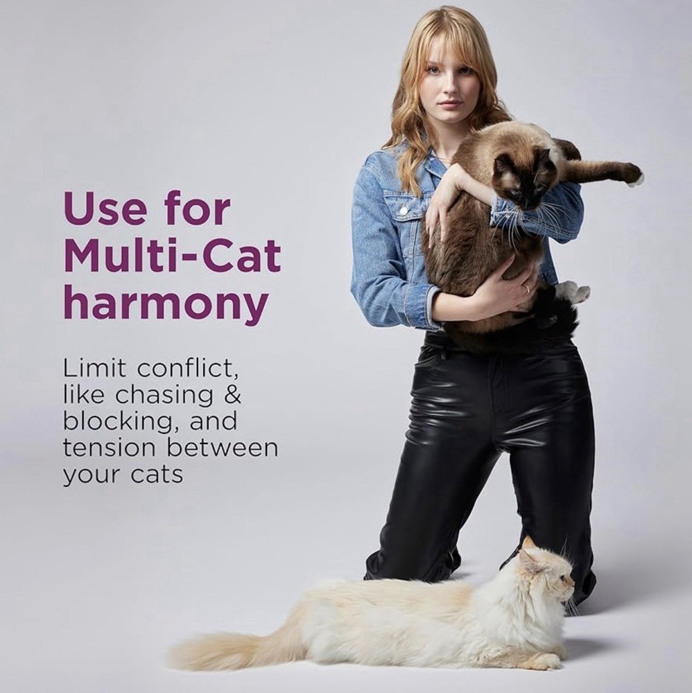 Comfort Zone Multi Cat Calming Diffuser Kit 3 Diffusers 6 Refills Pheromone