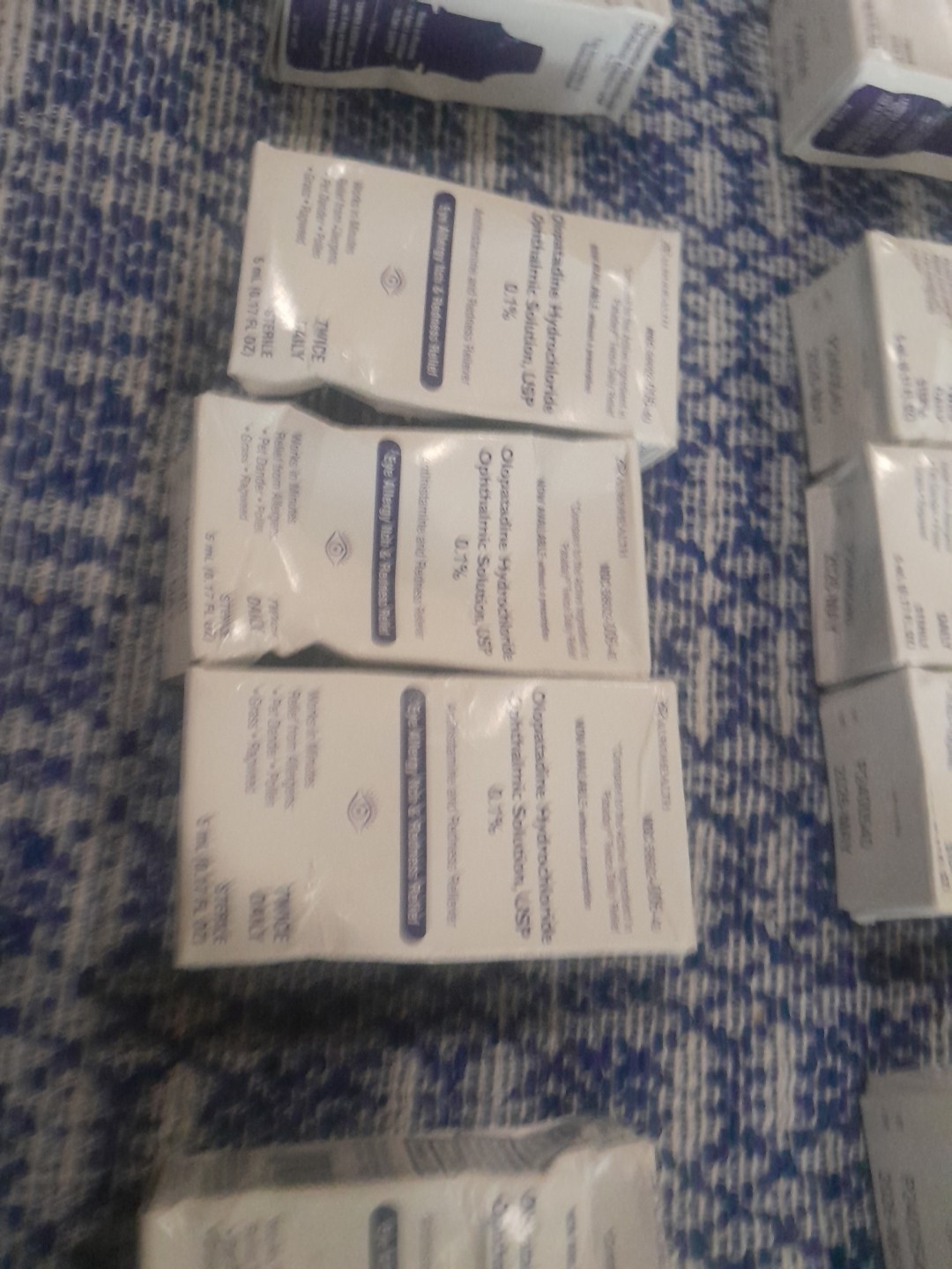 Olopatadine Hydrochloride Ophthalmic Solution, USP 0.1% , 5 ml Drops