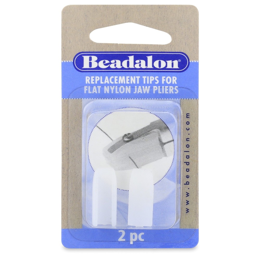 Beadalon Replacement Tip Nylon Jaw Pliers-Flat