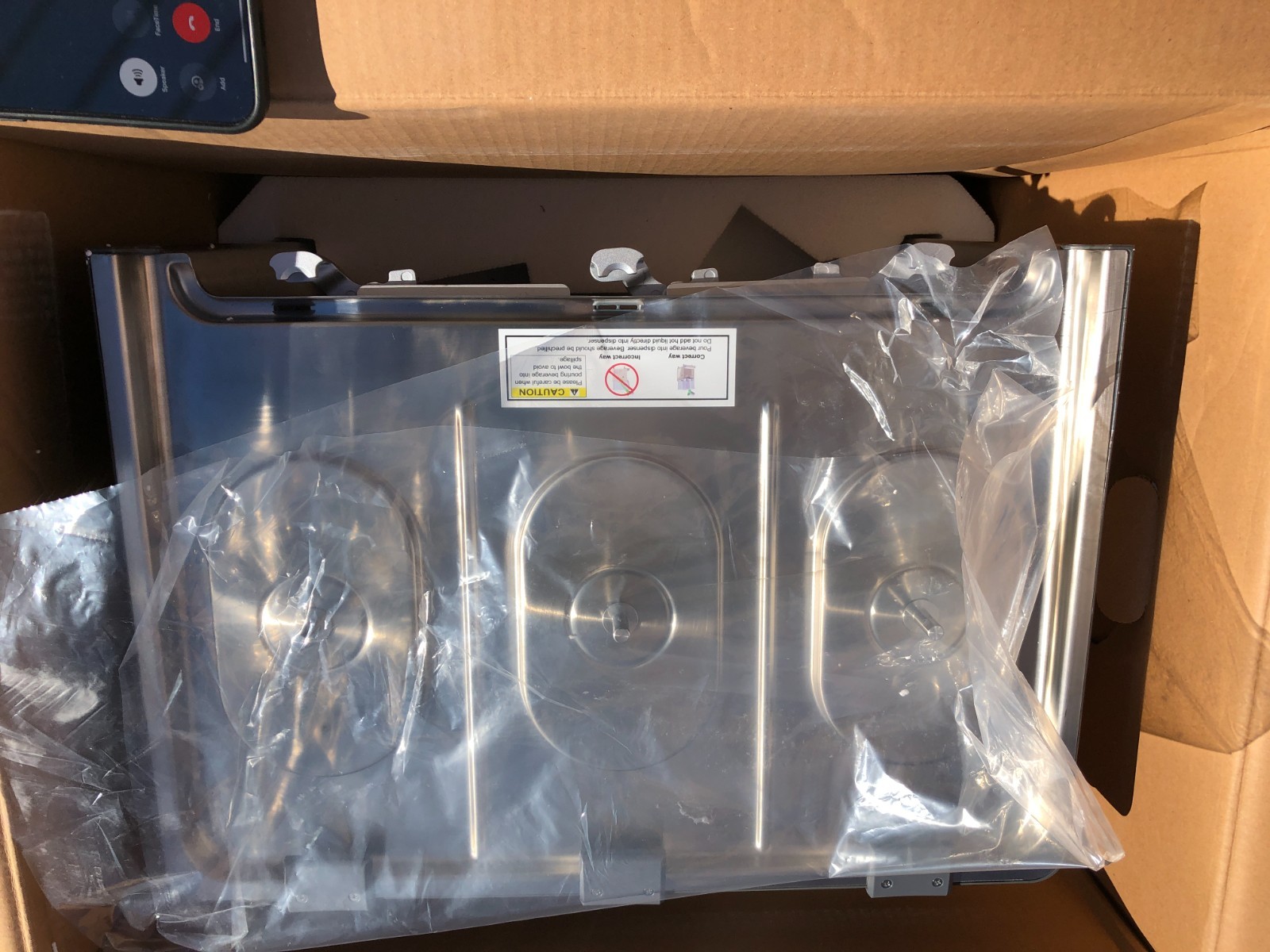 Crathco CS-3L-16-290 Simplicity Bubbler Cold Beverage Dispenser Base Only