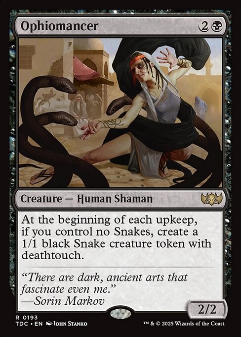 Ophiomancer 193 R Normal TDC MTG NM