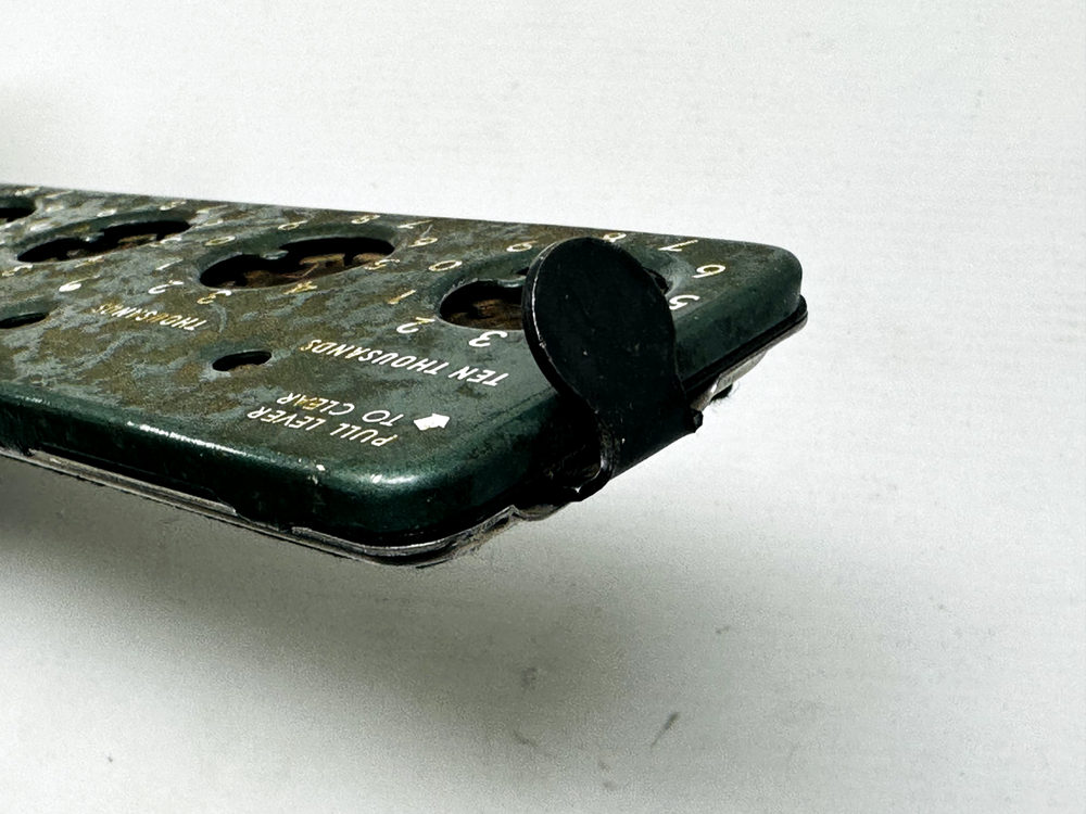 Vintage Adding Machine Calculator, THE LIGHTNING ADDING MACHINE