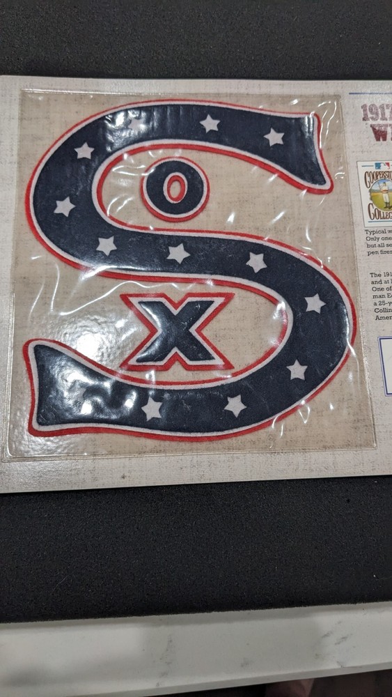 1917 CHICAGO WHITE SOX COOPERSTOWN COLLECTION COMMEMORATIVE MLB PATCH