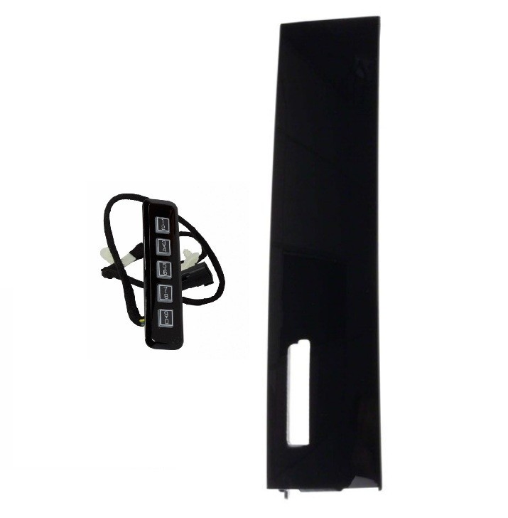 NEW OEM 18-26 Ford F-150 Driver's Keyless Entry Keypad w/ Glossy Black Moulding