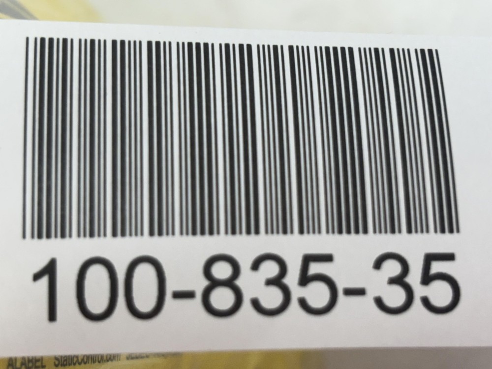 SCS Static Control RS-471 Static Sensitive Labels 1-7/8x2-1/2 500/roll 3 Pack