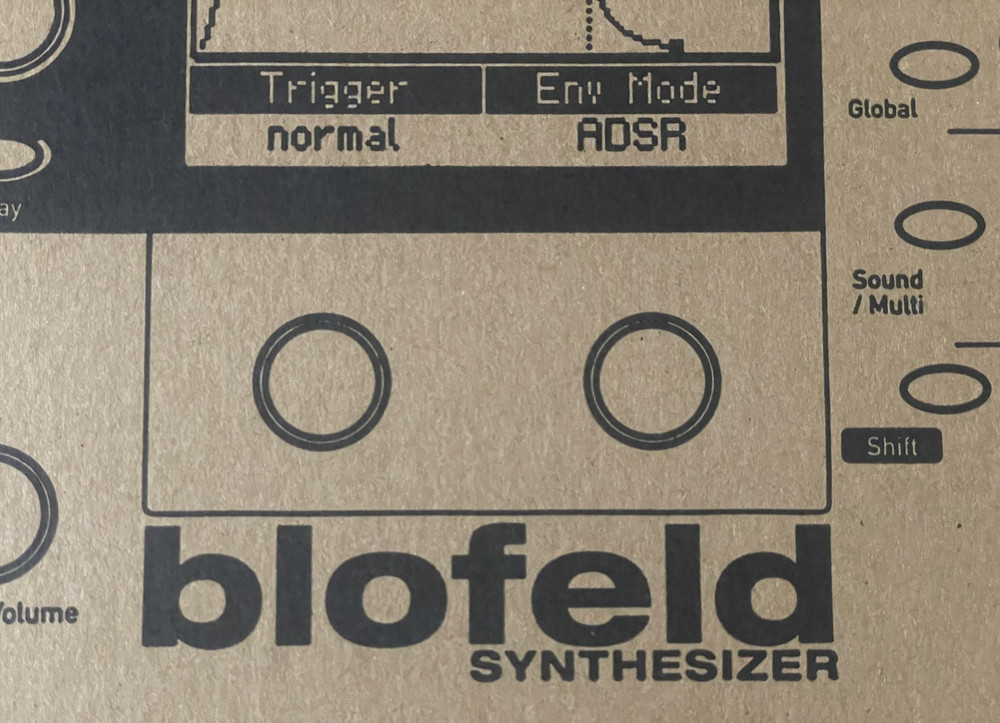Waldorf Blofeld Desktop Synthesizer - Black (Shadow Edition)
