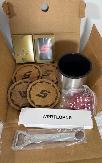 Snap-On Gift Box Wooden Crate SSX118P119- Missing Screwdriver