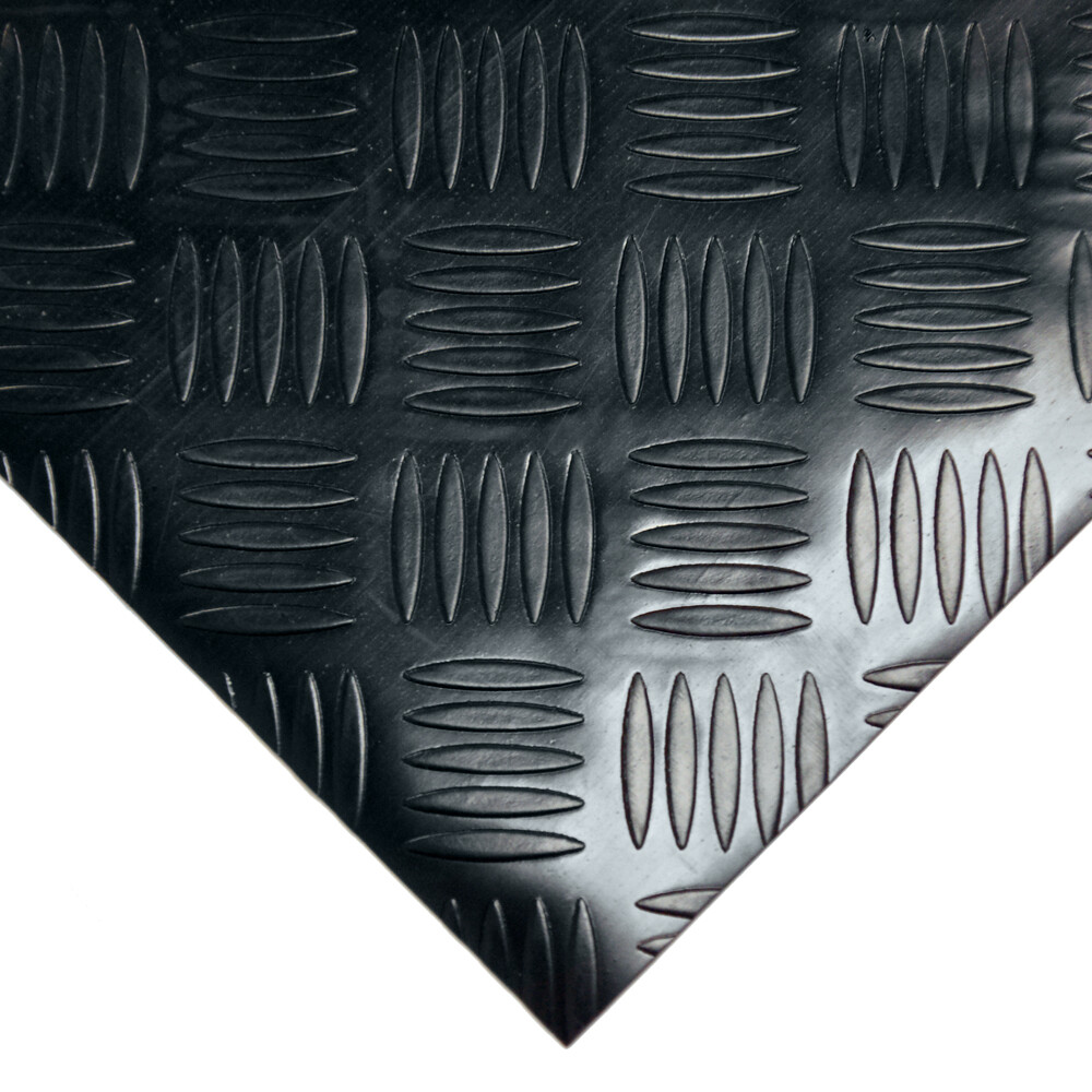 Rubber-Cal "Diamond-Grip" PVC Flooring - 2mm