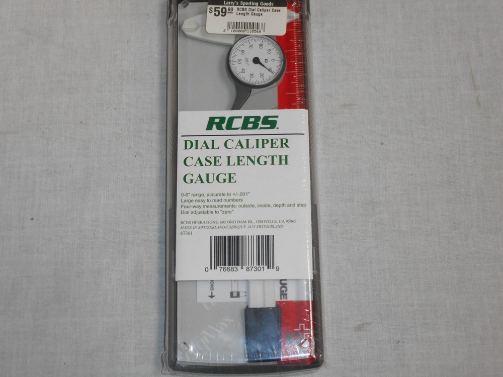 RCBS Dial Caliper #87301