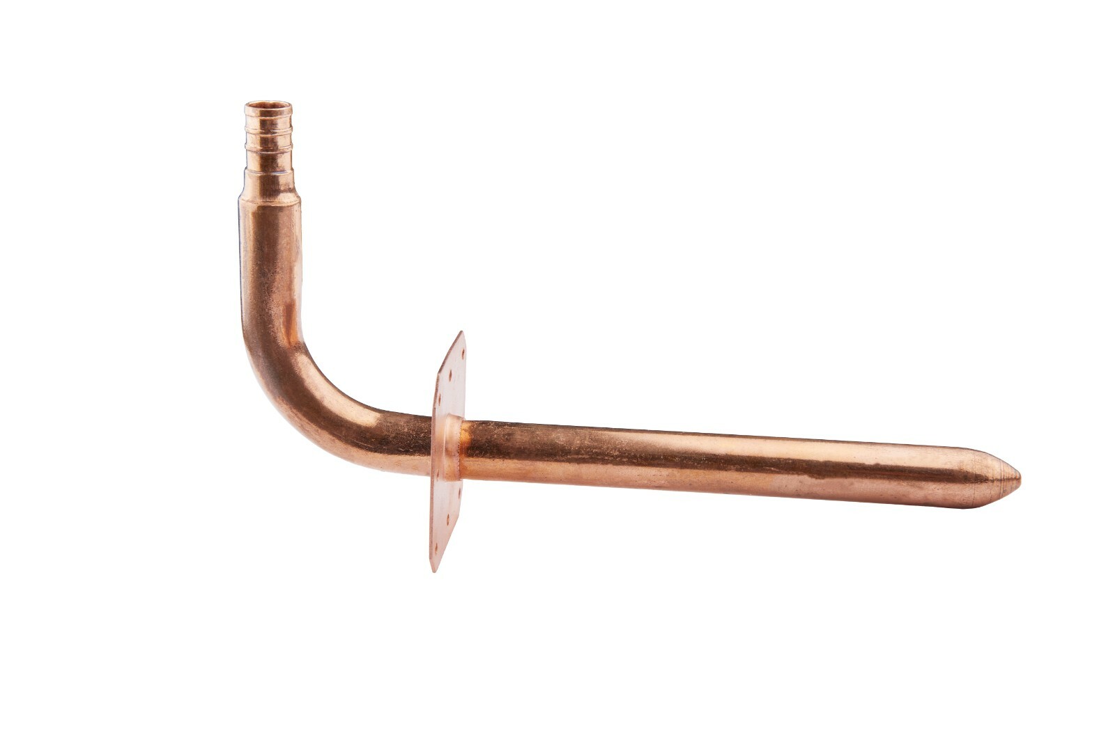 EFIELD 10 PCS 1/2" PEX Crimp fittings Copper Stub Out Elbow Wall Flange-8 Inch