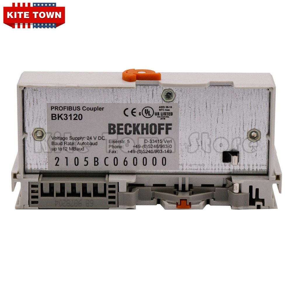 BECKHOFF BK3120 Profibus Coupler Open box tested